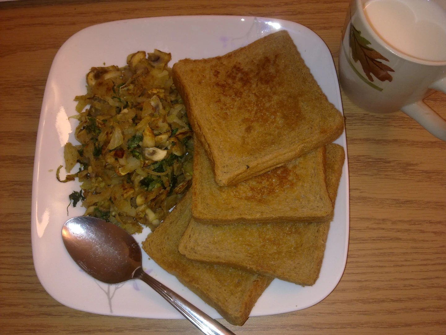 संतुलित नाश्ते की प्लेट
